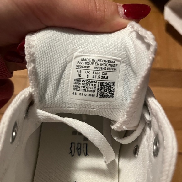 NWT Converse Chuck Taylor All Star Madison Canvas White - Picture 6 of 7